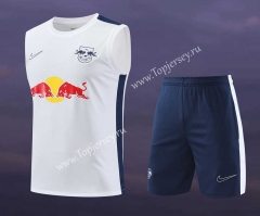 2023-2024 RB Leipzig White Thailand Soccer Vest Uniform-418