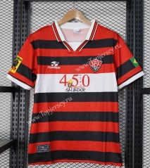 Retro Version 1999 EC Vitória Home Red&Black Thailand Soccer Jersey AAA-888