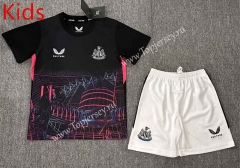 2023-2024 City Edition Newcastle United Black Kids/Youth Soccer Uniform-3162