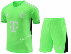 2023-2024 Bayern München Goalkeeper Fluorescent Green Thailand Soccer Uniform-418