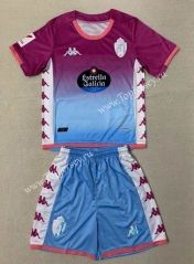 2023-2024 Real Valladolid 2nd Away Blue&Purple Soccer Uniform-AY