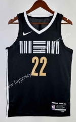 2024 City Edition Memphis Grizzlies Black #22 NBA Jersey-311