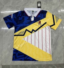(S-4XL) Retro Version 1990 Special Version Chelsea Blue&Yellow Thailand Soccer Jersey AAA-9755
