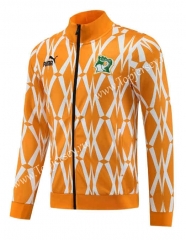 2023-2024 Cote d'Ivoire Orange Thailand Soccer Jacket-LH