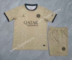 2023-2024 Paris SG Khaki Soccer Uniform-6748