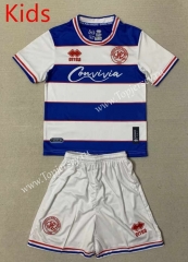 2023-2024 Queens Park Rangers Home Blue&White Kids/Youth Soccer Uniform-AY