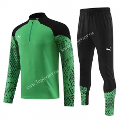 Green Thailand Soccer Tracksuit-4627