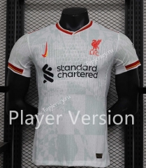 Player Version 2024-2025 Liverpool White Thailand Soccer Jersey AAA-888
