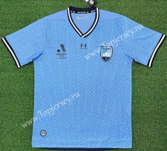 (S-4XL) 2023-2024 Sydney FC Home Blue Thailand Soccer Jersey AAA-403