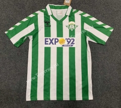 Commemorative Retro Version Real Betis Home White&Green Thailand Soccer Jersey AAA-GB