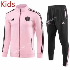 2023-2024 Inter Miami CF Pink Kids/Youth Soccer Jacket Uniform-GDP