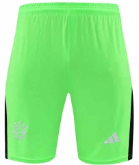 2023-2024 Bayern München Goalkeeper Fluorescent Green Thailand Soccer Shorts