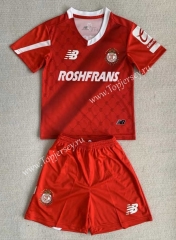 2023-2024 Deportivo Toluca FC Home Red Soccer Uniform-AY
