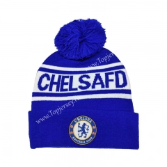 Chelsea Blue Knit Cap