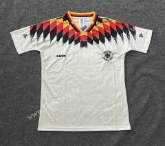 Retro Version 1994 Germany Home White Thailand Soccer Jersey AAA-3066