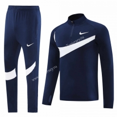 Nike Royal Blue Thailand Soccer Tracksuit-LH