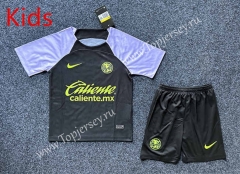 2023-2024 Club America Black&Purple Kids/Youth Soccer Uniform-GB
