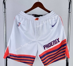 2024 City Edition Phoenix Suns Home White NBA Shorts-311