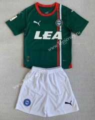 2023-2024 Deportivo Alavés Away Green Soccer Uniform-AY