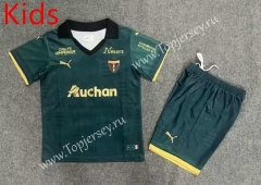 2023-2024 Special Version RC Lens Green Kids/Youth Soccer Uniform-6748
