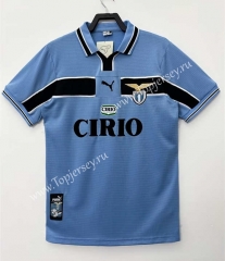 Retro Version 98-99 Lazio Home Blue Thailand Soccer Jersey AAA-811