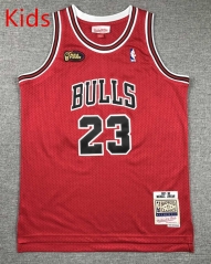 Retro Version Chicago Bulls Red #23 Kids NBA Jersey-1380