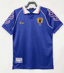 Retro Version 1998 Japan Home Blue Thailand Soccer Jersey AAA-811