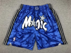 2024 Orlando Magic Blue NBA Shorts-1380