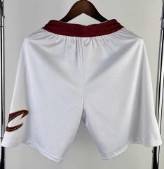 2021 Cleveland Cavaliers Home White NBA Shorts-311