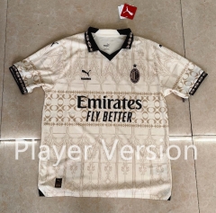 Player Version 2023-2024 Joint Version AC Milan Beige Thailand Soccer Jersey AAA-888