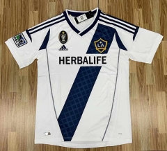 Retro Version 2012 Los Angeles Galaxy Home White LS Thailand Soccer Jersey AAA-C1046