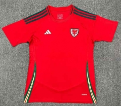2024-2025 Wales Home Red Thailand Soccer Jersey AAA