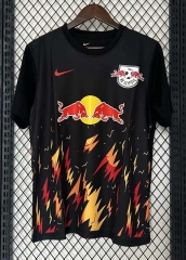 2024-2025 Fire Version RB Leipzig Black Thailand Soccer Jersey AAA-9663