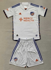 2024-2025 FC Cincinnati Away White Soccer Uniform-AY