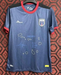 2024-2025 Cape Verde Home Blue Thailand Soccer Jersey AAA-7209