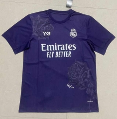 2024-2025 Real Madrid Y3 Purple Thailand Soccer Jersey AAA-818