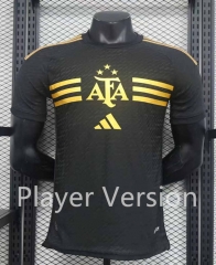 Player Version 2024-2025 Special Version Argentina Black Thailand Soccer Jersey AAA-888