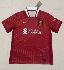 (S-4XL) 2024-2025 Liverpool Home Red Thailand Soccer Jersey AAA-818