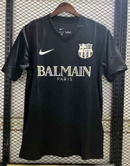 2024-2025 Barcelona Black Thailand Cotton T-shirt-DD3
