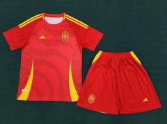 2024-2025 Spain Home Red Soccer Uniform-6748