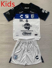 2024-2025 Querétaro FC Home White&Black Kids/Youth Soccer Uniform-AY