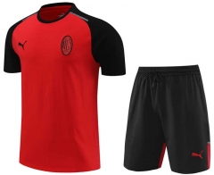 2024-2025 AC Milan Red Thailand Soccer Uniform-4627