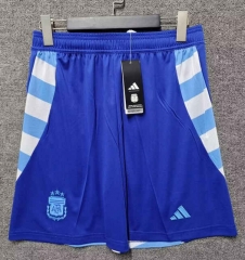 2024-2025 Argentina Away Blue Thailand Soccer Shorts