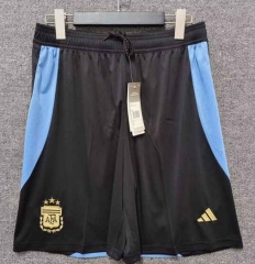 2024-2025 Argentina Black Thailand Soccer Shorts