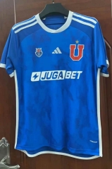 2024-2025 Universidad de Chile Home Blue Thailand Soccer Jersey AAA-7T