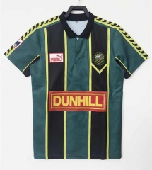 Retro Version 1996 Kedah Darul Aman Green&Black Thailand Soccer Jersey AAA-811
