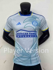 Player Version 2024-2025 Atalanta United Away Blue Thailand Soccer Jersey AAA-9926