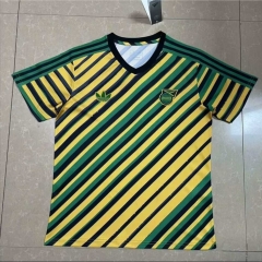 (S-4XL) 2024-2025 Jamaica Yellow&Green Thailand Soccer Jersey AAA-818