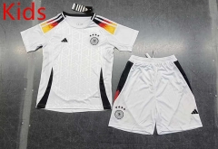 2024-2025 Germany Home White Kids/Youth Soccer Uniform-8679