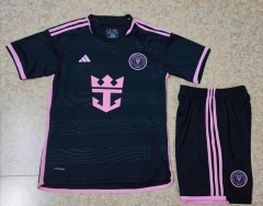 2024-2025 Inter Miami CF Away Black Soccer Uniform-718